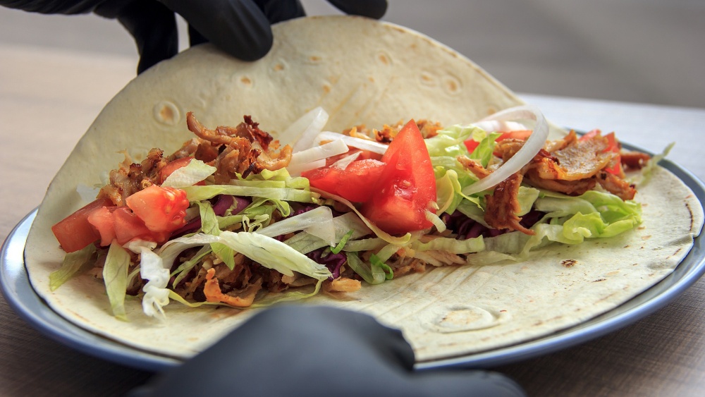 chicken tortilla wrap