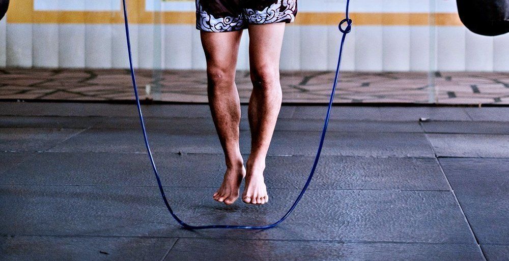 jumping rope