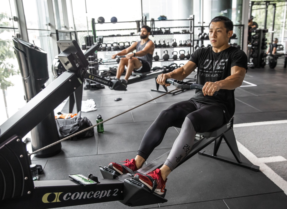 rowing