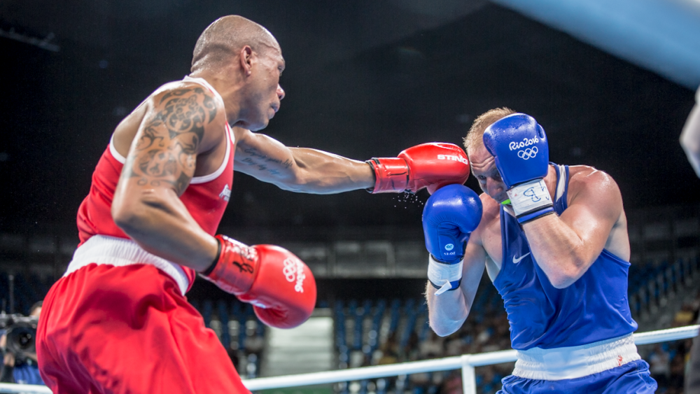 boxing olympics jab